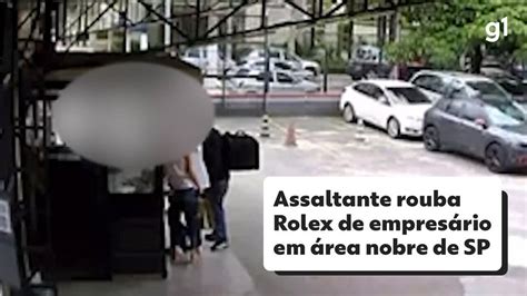 influencer rolex roubado|Vídeo mostra falso entregador armado roubando Rolex de R.